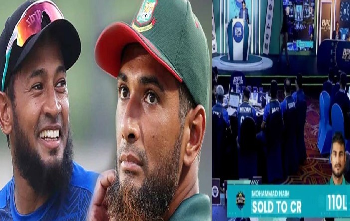 নাইমের দাম কোটি ছাড়াল,অবিক্রিত মুশফিক-মাহমুদউল্লাহ